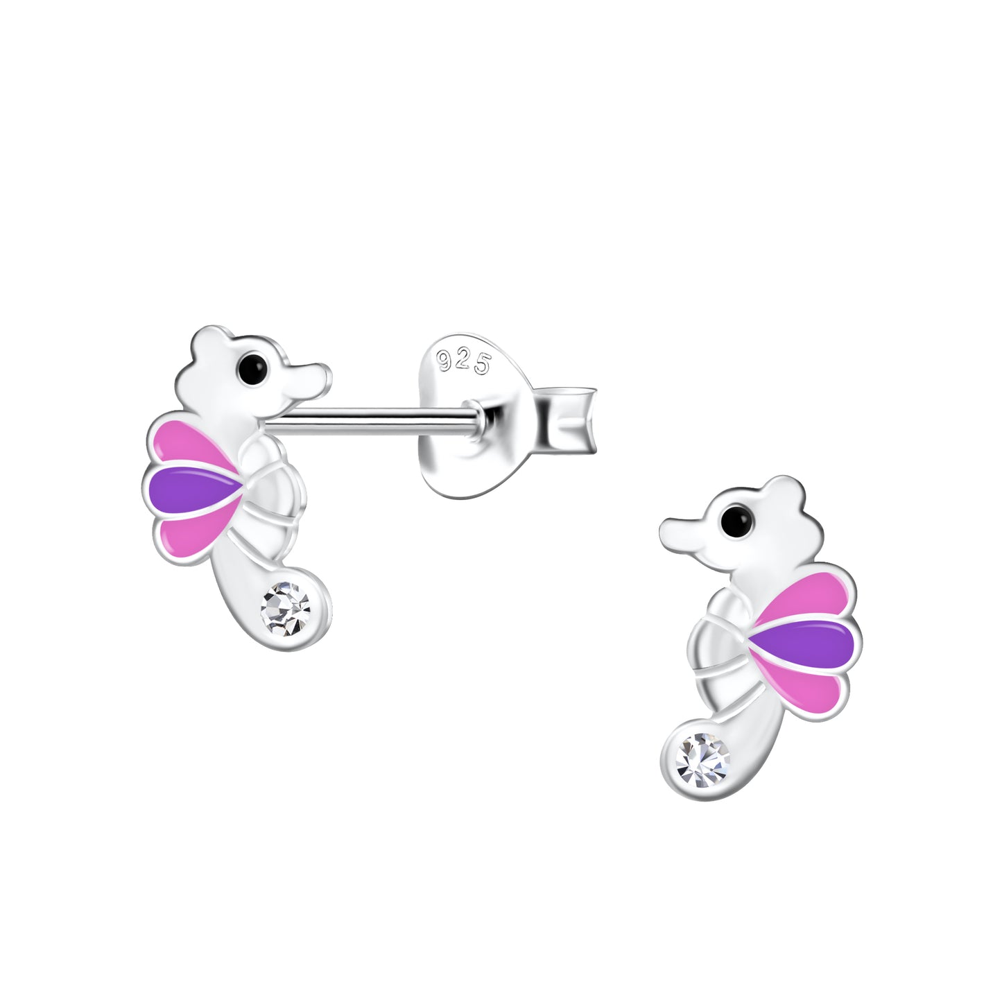 Starlit Seahorse Earrings